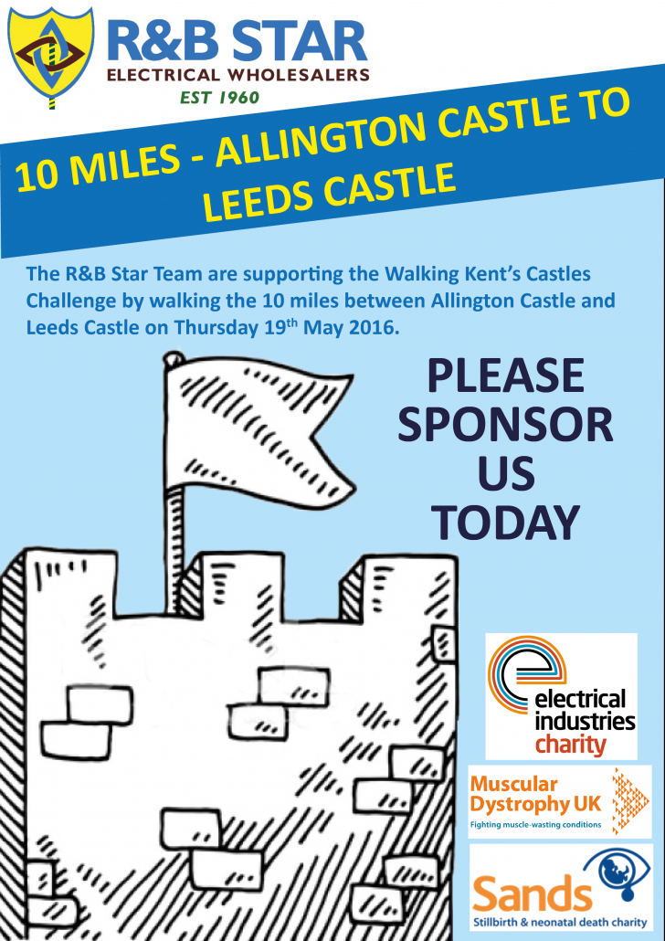 Walking Kent's Castles Flyer